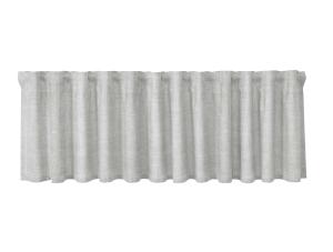 Gardinkappa LINN, enfärgad tunnare linne, Stl. 50x250 cm, Ljusgrå