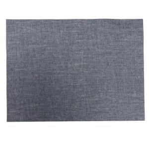 Bordstablett DUKA i PVC, enfärgad melerad, Stl. 30x40 cm, Blå