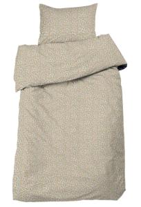 Bäddset ESTER, 2-dels för spjälsäng, småblommig, Stl. 100x130, 35x55 cm, Rosa, gul