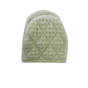 Grillvante WAFFLE, enfärgad med våffelstruktur, Stl.14x16 cm, Grön