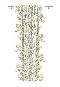 Gardinlängd 1p,140x240cm Citrusträdet, citroner, lime och apelsiner, Gul/Orange/Grön