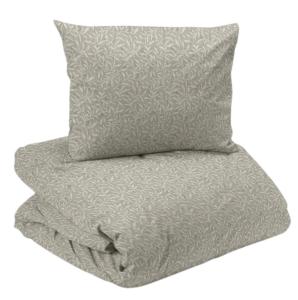 Bäddset CAMEBRIDGE med slingrande smala blad i beige