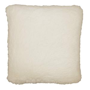 Kuddfodral POLAR i mjuk fuskpäls i offwhite