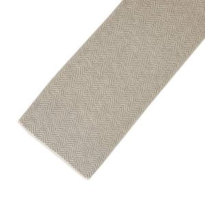 Löpare JACKSON, twillvävd löpare med fiskbensmönster i linnefärg