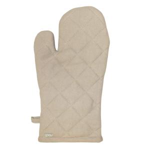 Grillvante TEXAS, enfärgad, stentvättad med rutigt quiltmönster i linnefärg