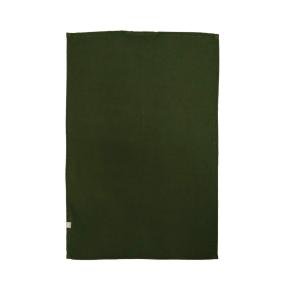 Kökshandduk TEXAS, enfärgad, stentvättad i grönt