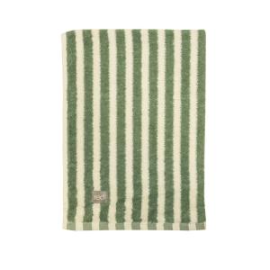 Frotte BRIGHTON, randig i grönt och offwhite