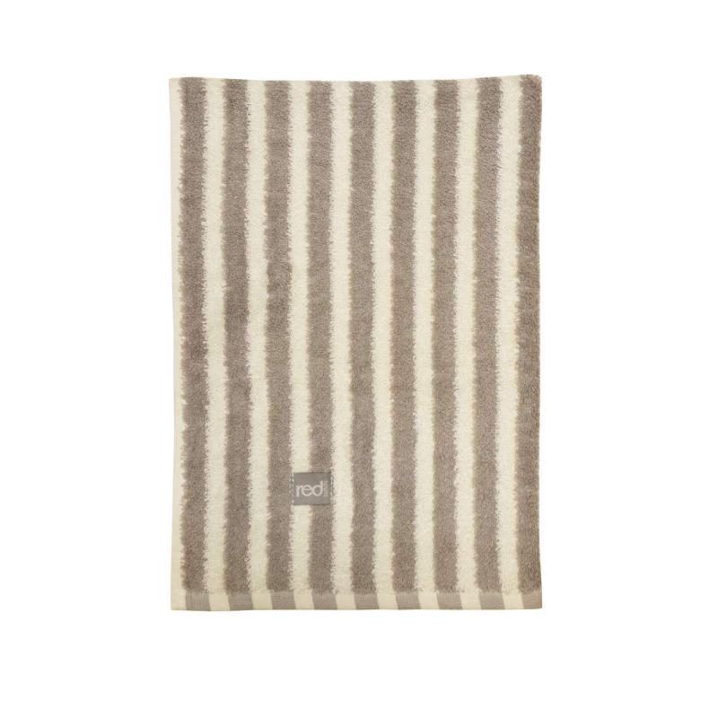 Frotte BRIGHTON, randig i linnefärg och offwhite