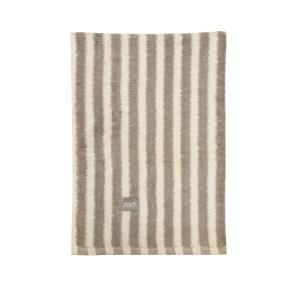 Frotte BRIGHTON, randig i linnefärg och offwhite