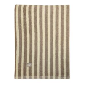 Frotte BRIGHTON, randig i linnefärg och offwhite