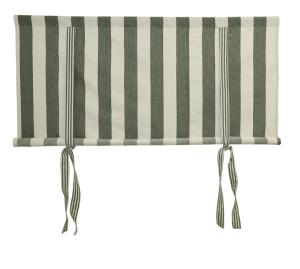 Hissgardin FILIPPA, bredrandig med smalrandiga band, finns i flera bredder, grönt