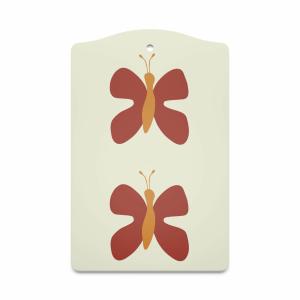 Serveringsbräda med fjärilar
