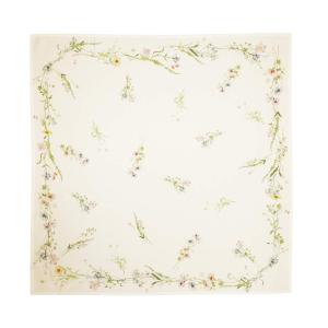 Fyrkantig Duk ÄNGSBLOM med sirliga sommar blommor