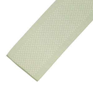 Bordslöpare MARIA  i ljusgrönt med vävt mönster i mitten och släta sidor