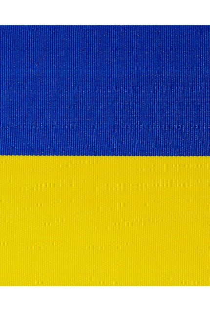 Sverigeband, Invigningsband i blått och gult, randigt, Bredd 80mm, 120 mm