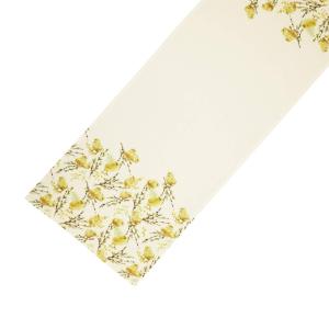 Bordslöpare GULLVOR PÅSK med söta små gula kycklingar i kortsidorna