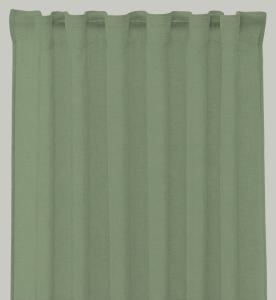 Gardin MOA, enfärgad tunn och skir med lätt struktur i grönt