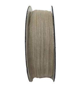 Textilband ORGANZA 7mm, beige