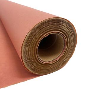 Vaxat papper, rulle på 4 m, bredd 70cm i laxrosa