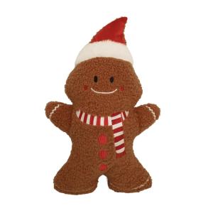 Fylld Kudde GINGERBREAD utformad som en pepparkaksgubbe