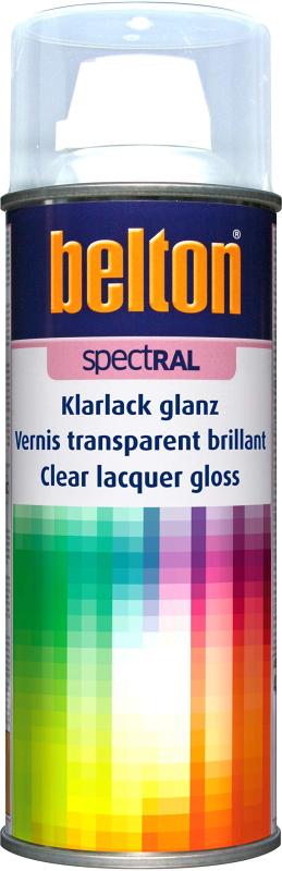 Klarlackspray, Belton, högblank, transparent, 400ml