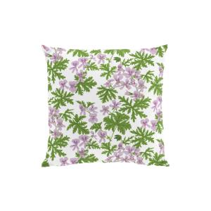 Kuddfodral WESTERLUNDS BLOMMA, med lila små blommor och gröna blad