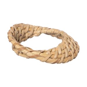 Servettring ERNST SJÖGRÄS två-pack, flätad i sjögräs, naturfärg