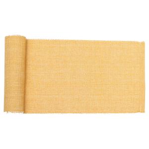 Löpare, fönsterremsa ELIN, enfärgad, recycled, stl. 15x140cm, gul, beige