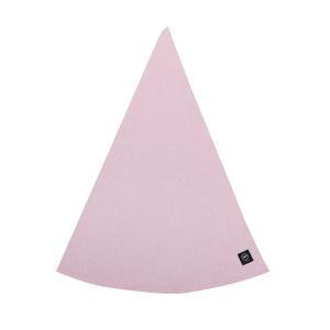 HEDVIG, Rund enfärgad duk, ljusrosa, chambray med avtorkningsbar yta. Funkar lika bra ute som inne