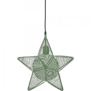 Julstjärna RIGEL 40cm, grön