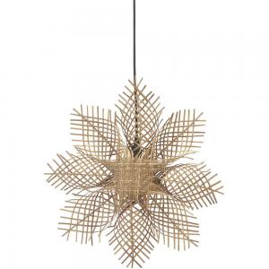 Julstjärna, adventsstjärna CAROL, E14, 46 cm, natur