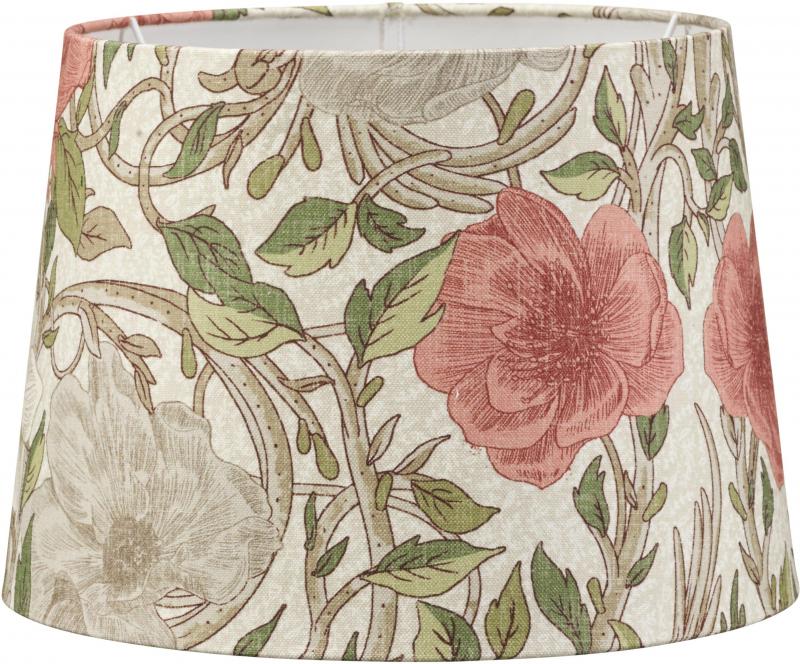 Lampskärm SOFIA, mönstrad, Ophelia, rosa