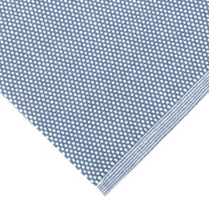 Löpare, fönsterremsa KALLE enfärgad bordslöpare, recycle. Gråblå, vit