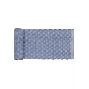 Löpare, fönsterremsa KALLE enfärgad bordslöpare, recycle. Gråblå/svart