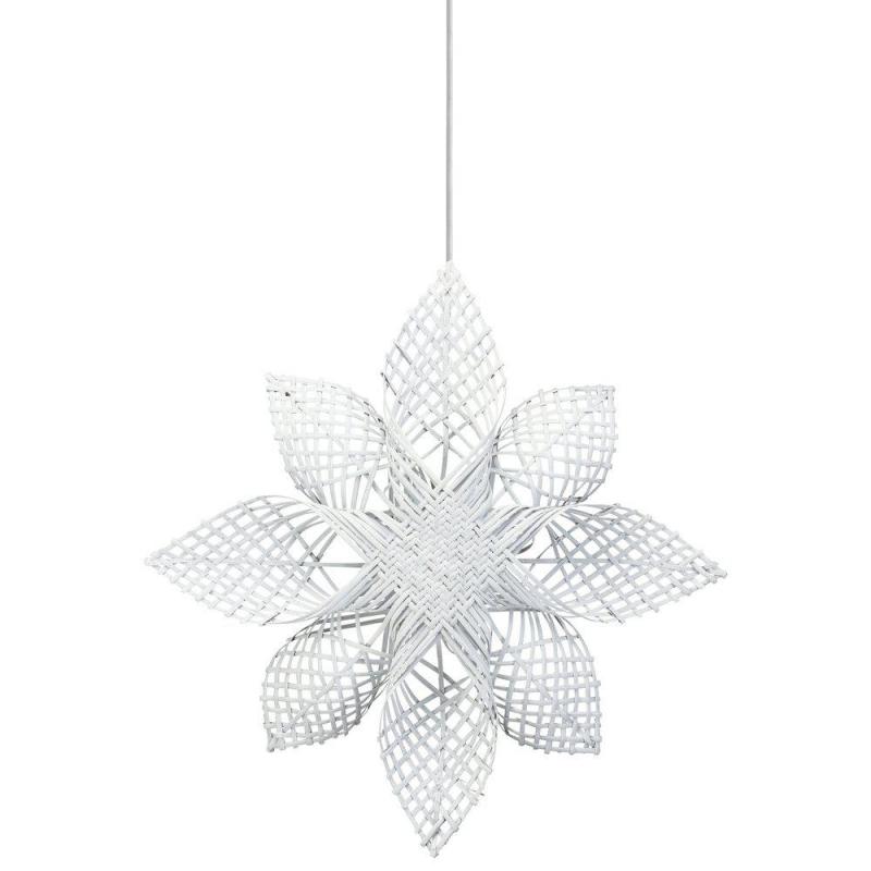 Julstjärna, ANNA STAR 68 cm, vit