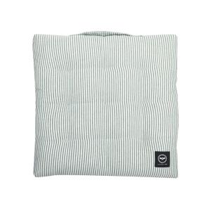 Dyna BOSSE, vattenavstötande yta, smalrandig i grönt och vitt