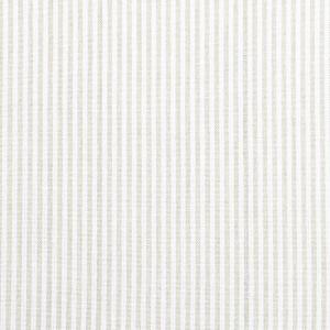 Kuddfodral BOSSE, återvunnet material, smalrandig i linnefärg och vitt