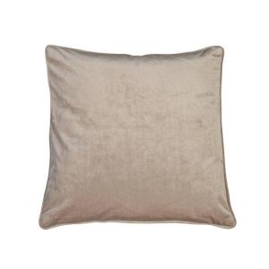 Kuddfodral  VELVET, enfärgad sammet, 45x45cm, sand