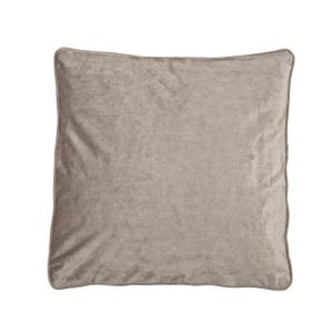 Kuddfodral  VELVET, enfärgad sammet, 45x45cm, lin