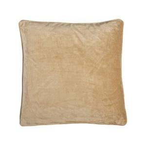 Kuddfodral  VELVET, enfärgad sammet, 45x45cm, guld