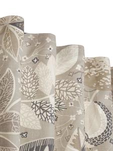 Adam & Eva, rak kappa på metervara med multiband, Beige, Höjd 50cm