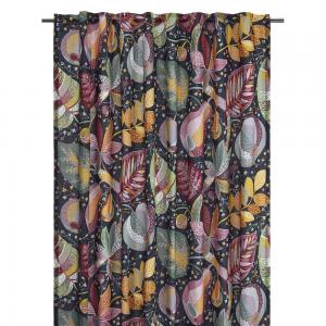 Gardinlängd Adam & Eva, 2-Pack, Blå, Stl: 2x145x246cm