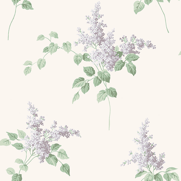 Tapet Lilacs, Falsterbo III, lila syrener