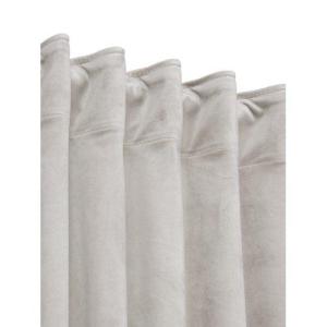 Gardinlängd ELISE i sammet extra långa, enfärgade 2x135x280cm, beige