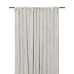 Gardinlängd ELISE i sammet extra långa, enfärgade 2x135x280cm, beige