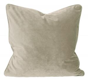 Kuddfodral ELISE i sammet 45x45cm, beige