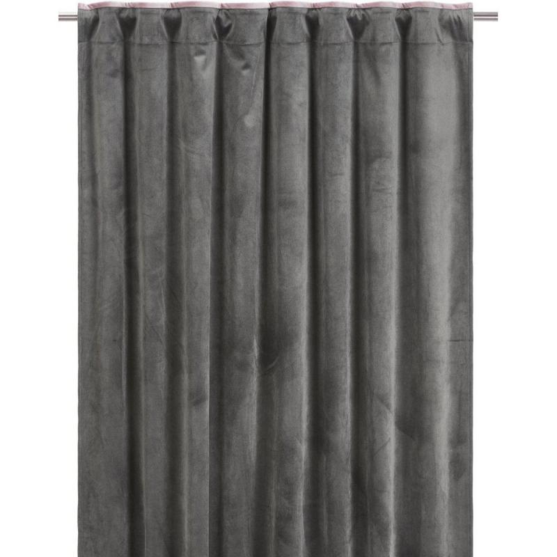 Enya Gardin 2P Grå/Rosa 2x135x285cm