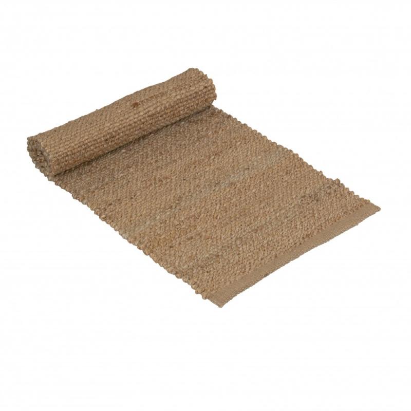 Löpare JUTE 35x120 cm rustik enfärgad, natur