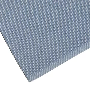 Löpare, fönsterremsa KALLE enfärgad bordslöpare, recycle. Gråblå/svart