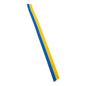 Sverigeband i blått och gult, randigt, Bredd 10 mm